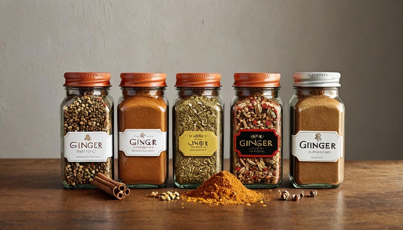 Spice Girls as Spice Bottles: A Culinary Harmony