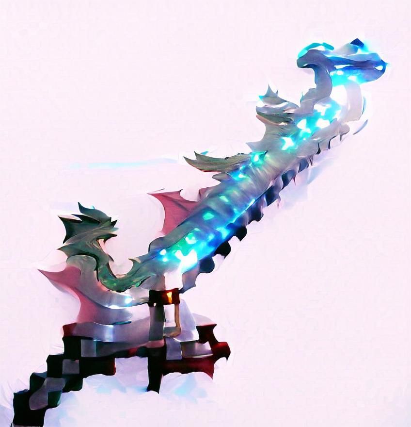 Dragon Sword Fantasy Art