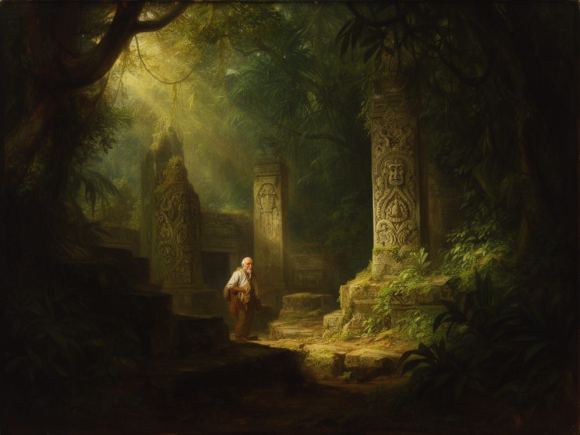 Archaeologist Discovers Jungle Ruins in Baroque Style