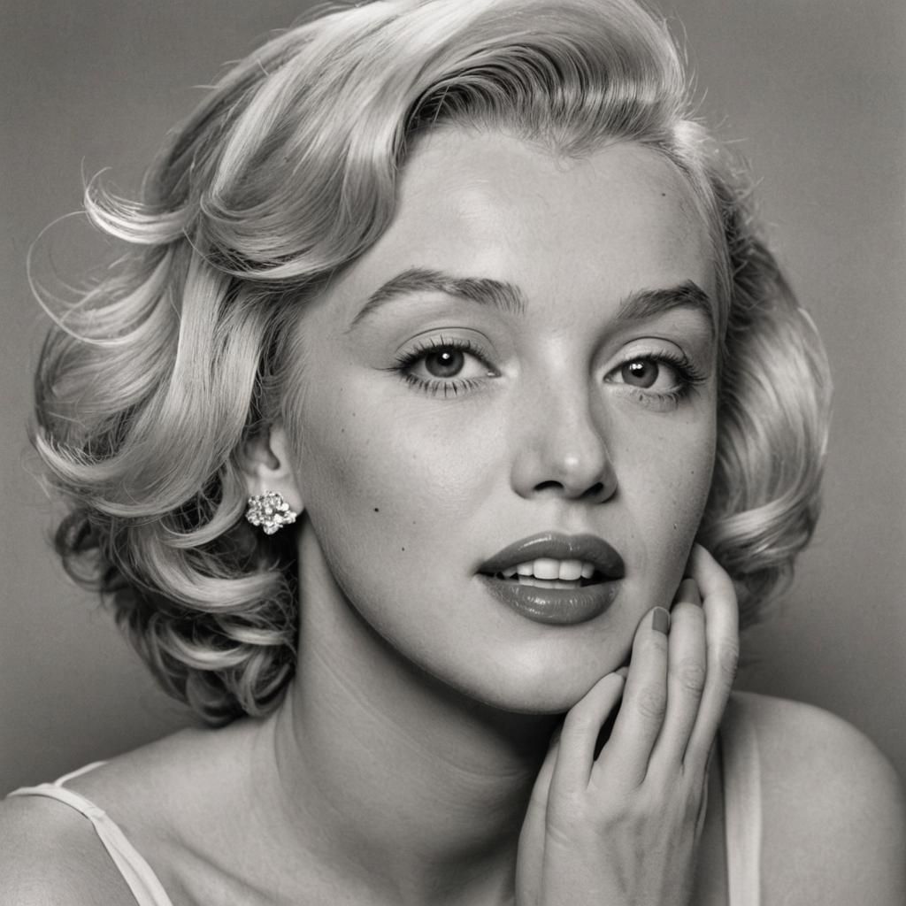 Classic Portrait of Marilyn Monroe