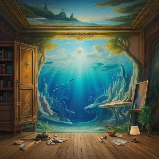 Little Mermaid Photography Backdrop Masterpiece