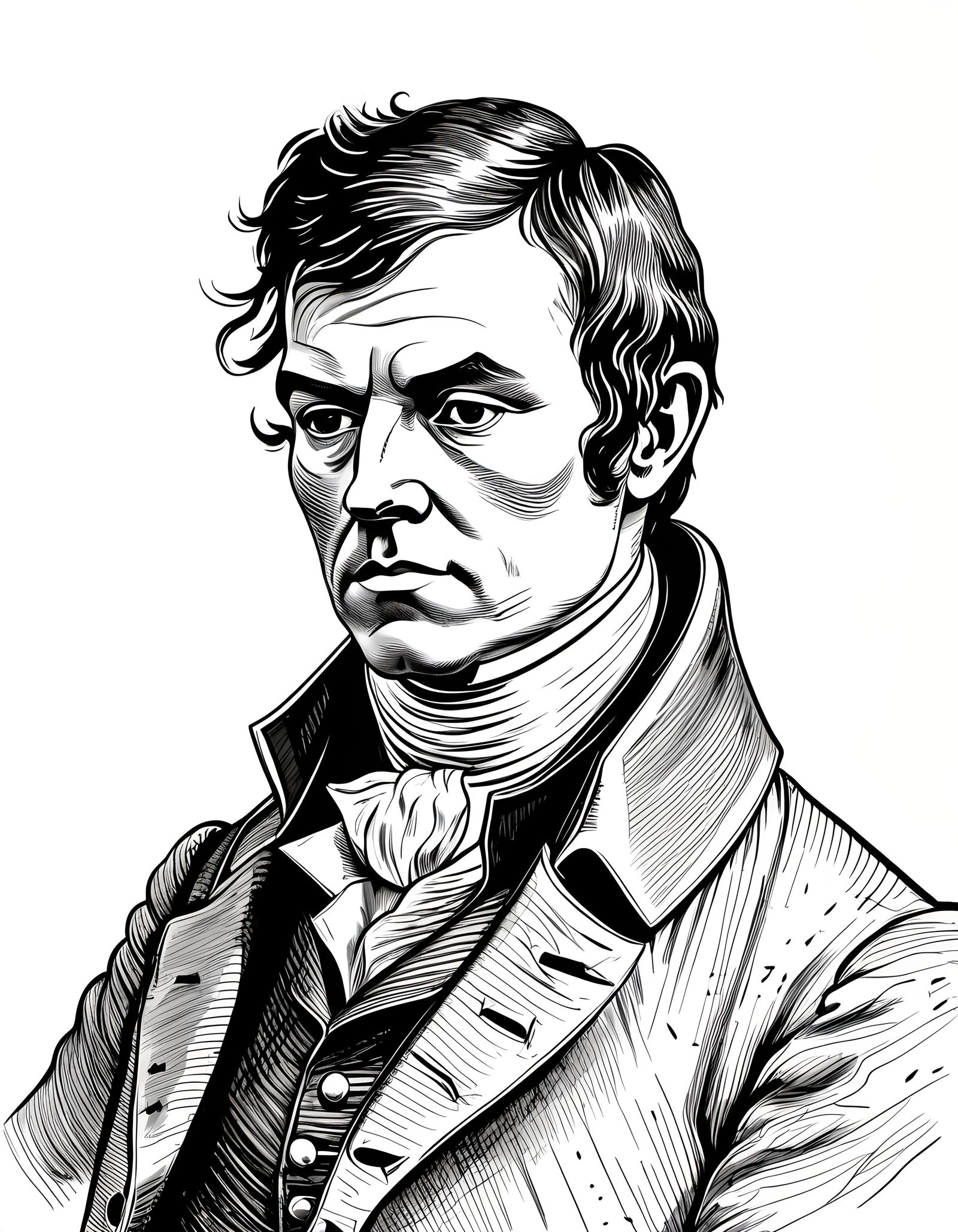 The Scottish poet Robert Burns