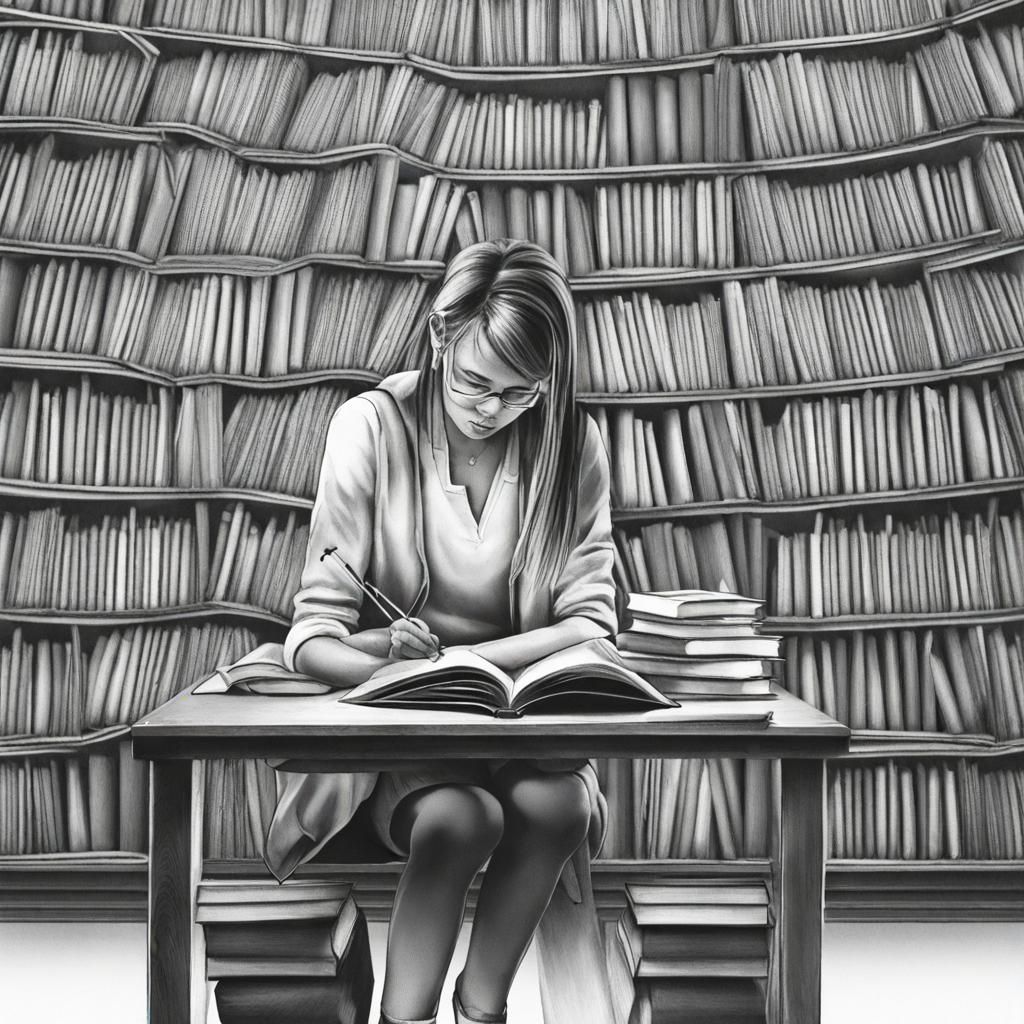 AI Generated Education Concept Art