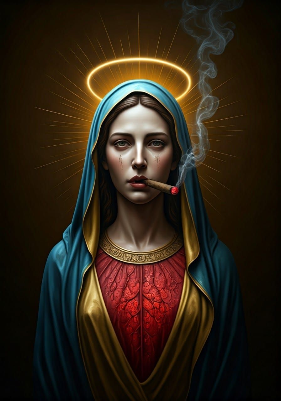 Surreal Metamorphosis of Human Heart and Leaf