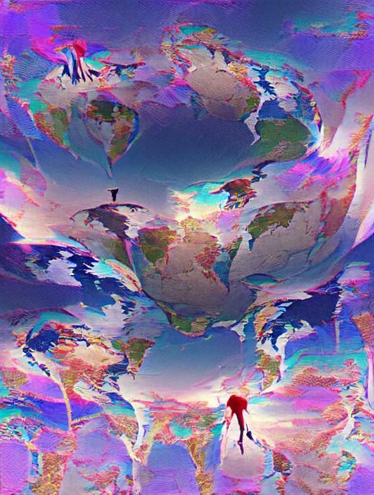 AI Interpretation of 'The World' Prompt