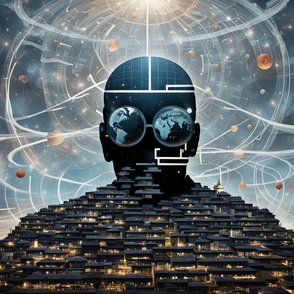 AI Interpretation of a Thought-Provoking Phrase