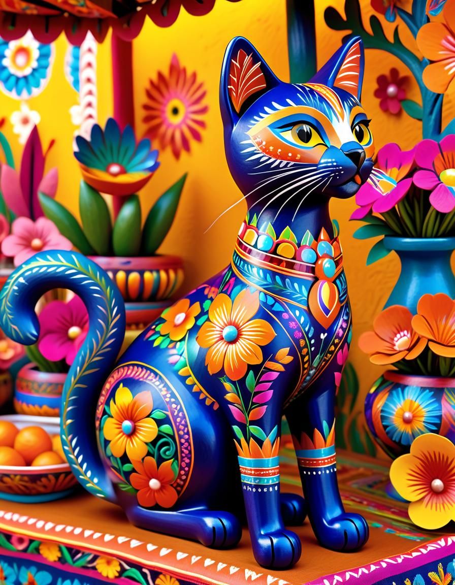 Alebrije cat