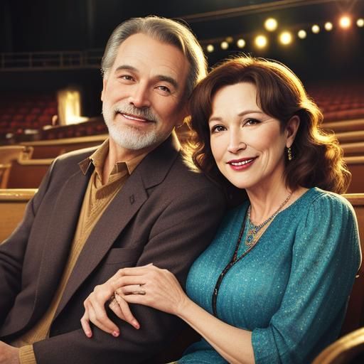 Joyful Couple Anticipating Daughter's Opera Solo