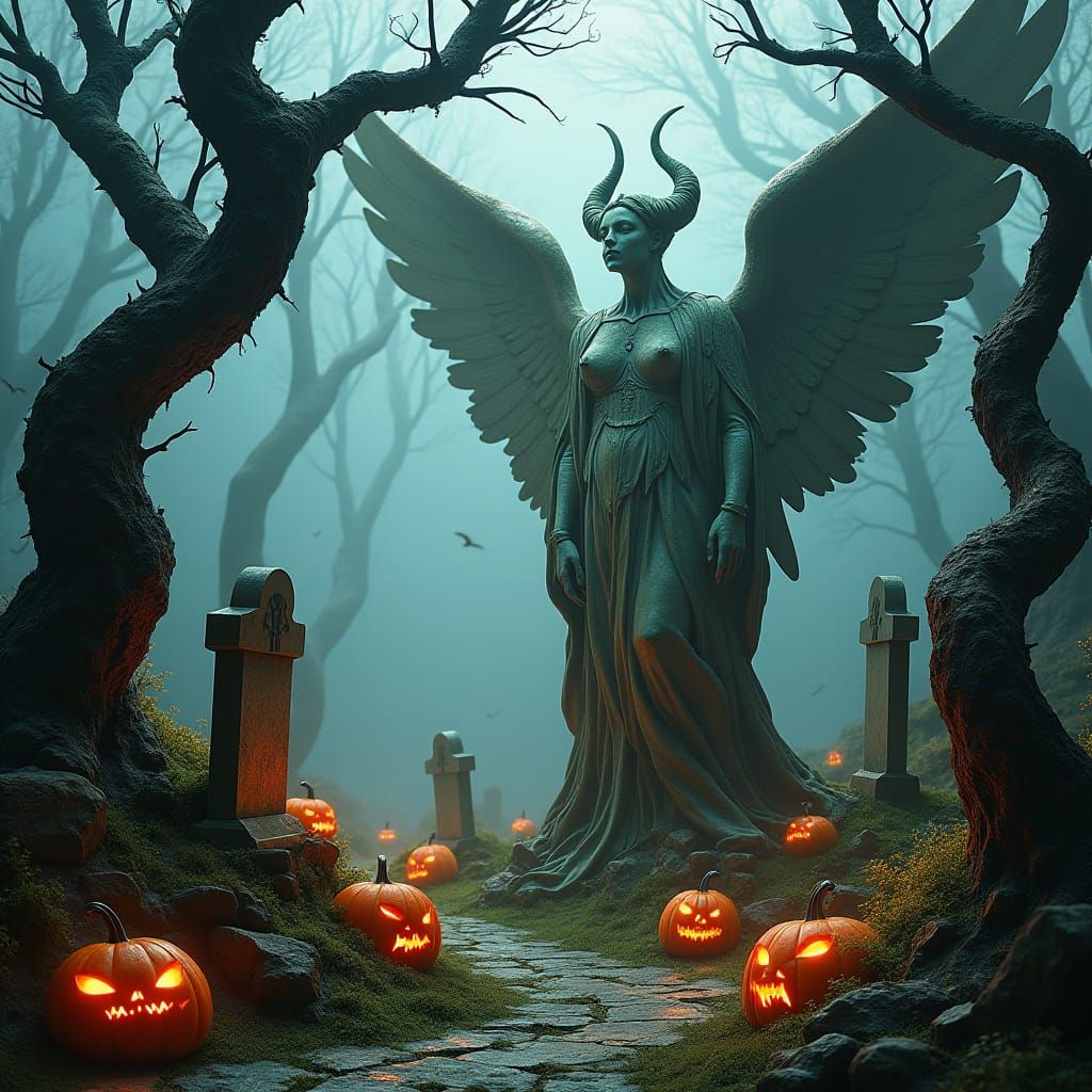 Gothic Glitterhorn Hill: A Mystical Outer Realm