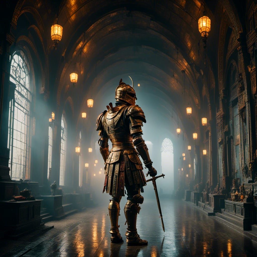 Knight <lora:Funkydelic:1.0> <lora:Neon Nights:1.0> <lora:Ne...