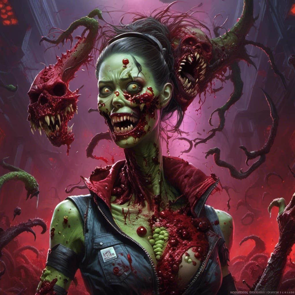 Sinister Decay: A Living Dead Girl Portrait