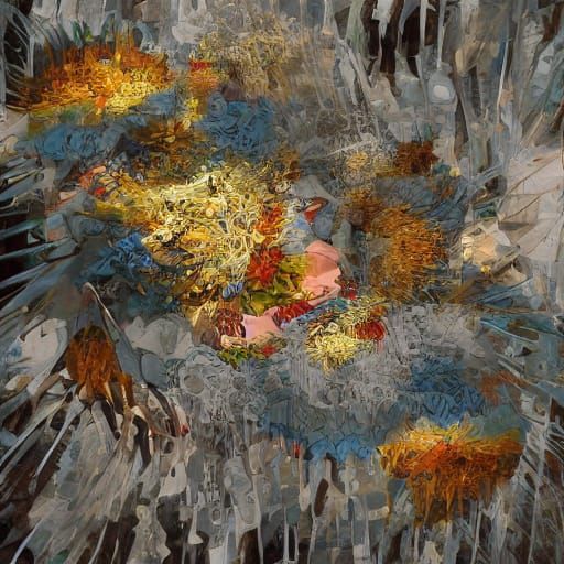 Abstract Distortion Art