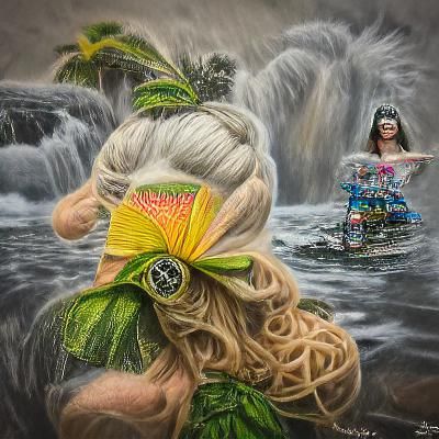 psychedelic hula dance