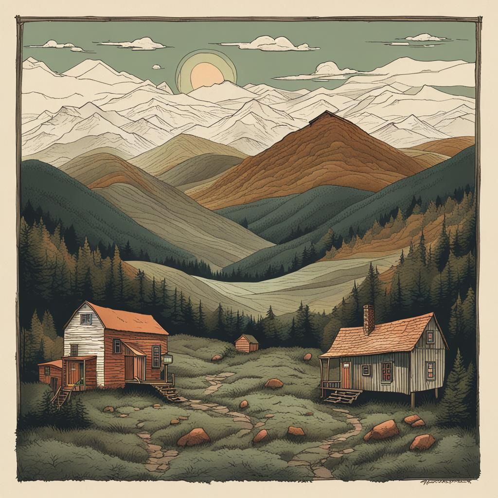 Imaginary Appalachia Landscape