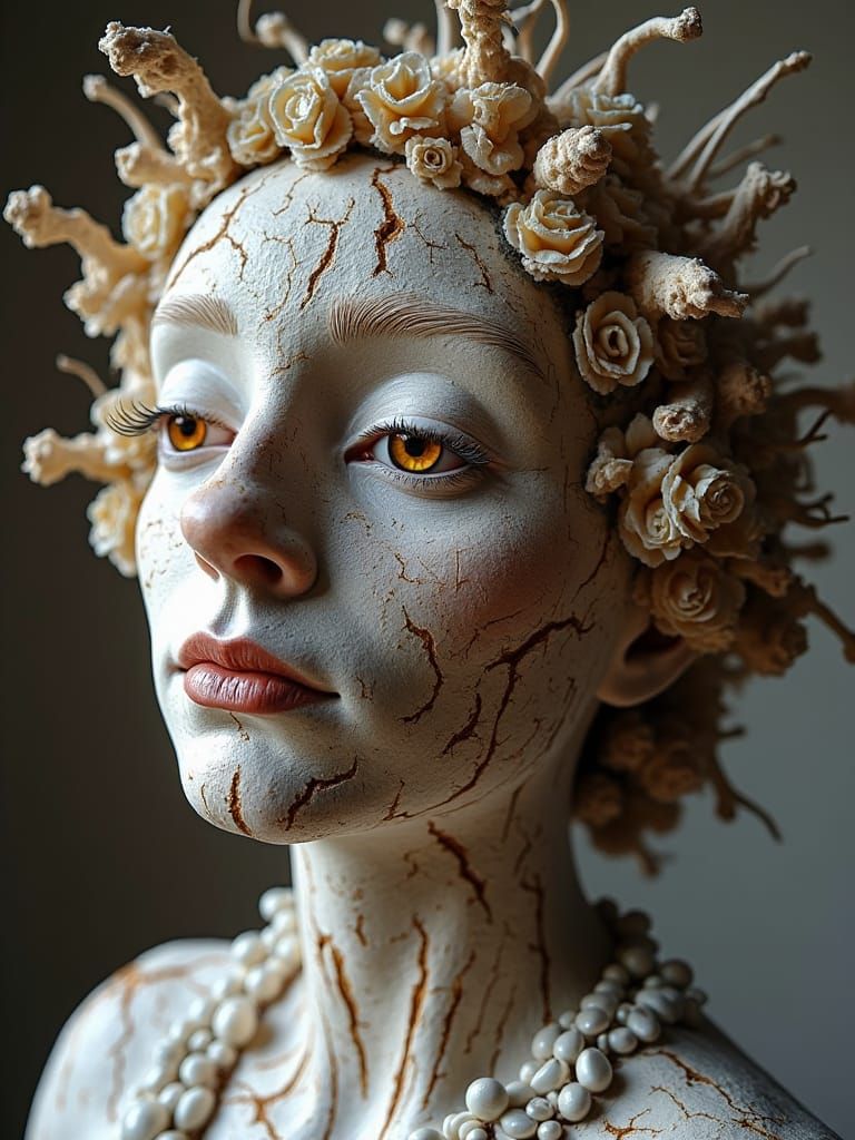 Performance Sculptor Integrates Herself in Ridiculous Vision