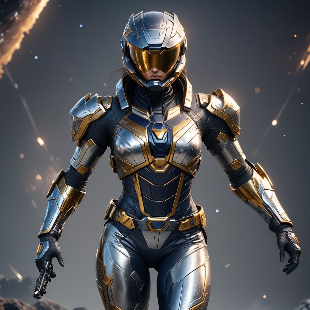 Space Patrol Delta Ranger in Cosmic Suit