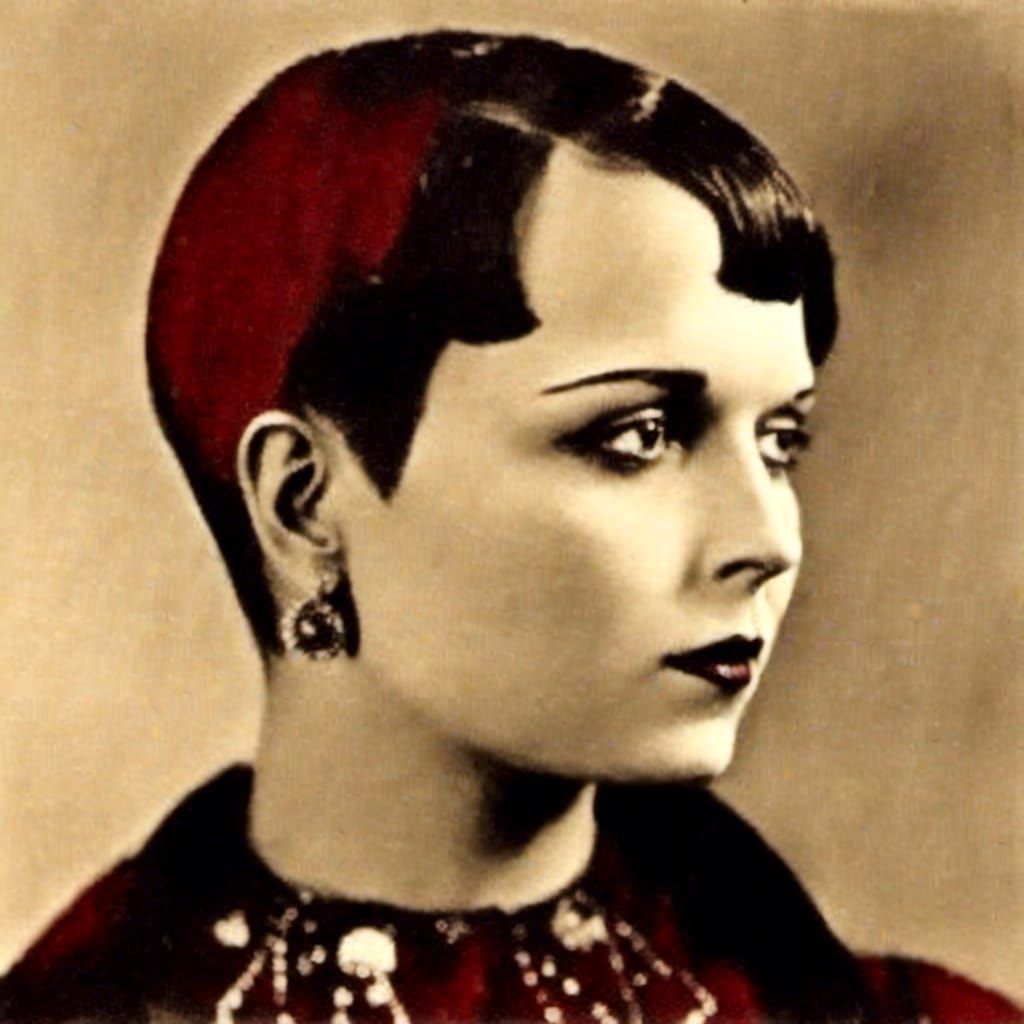 Abstract Portrait of Louise Brooks as Countess Bathory