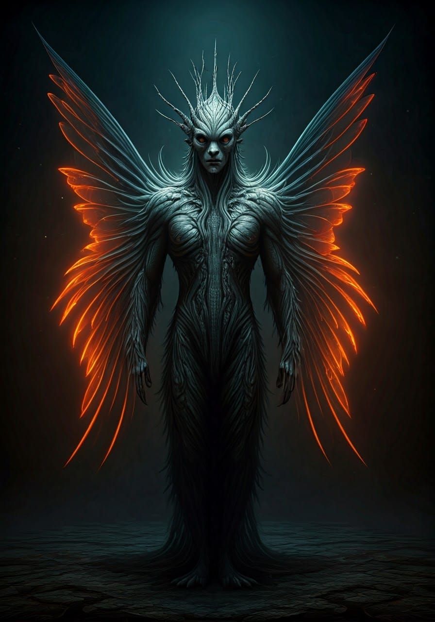 Eldritch Flora and Fauna in a Mystical Dance