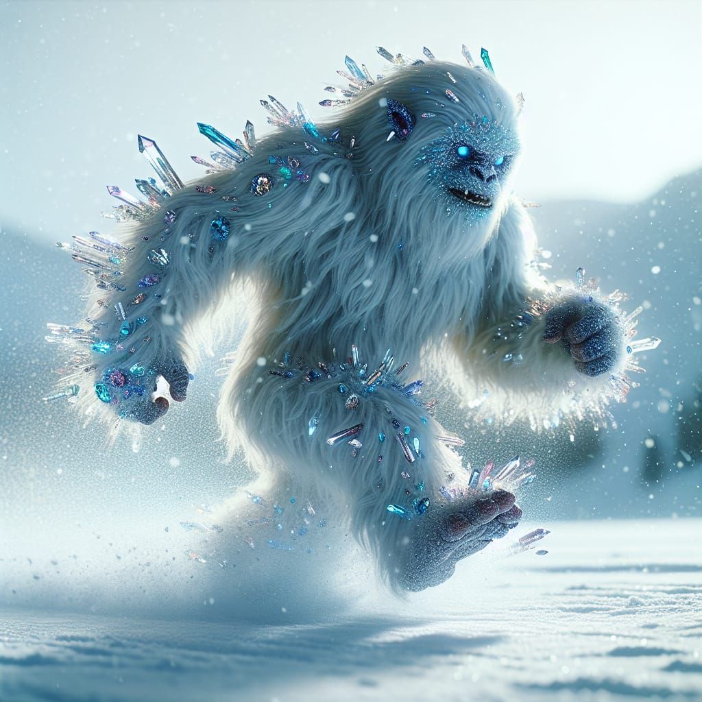 Ice Crystal Yeti