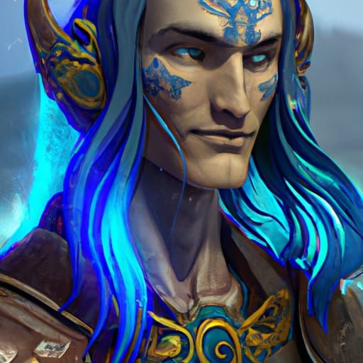Aaravos Portrait in Hyperdetailed Style