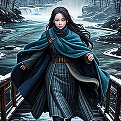 Broken bridge, nature,'s furry