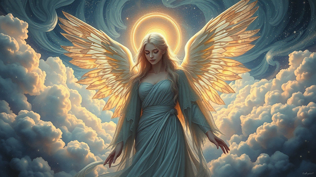 Ethereal Angelica Faith in Hyperdetailed Fantasy Art