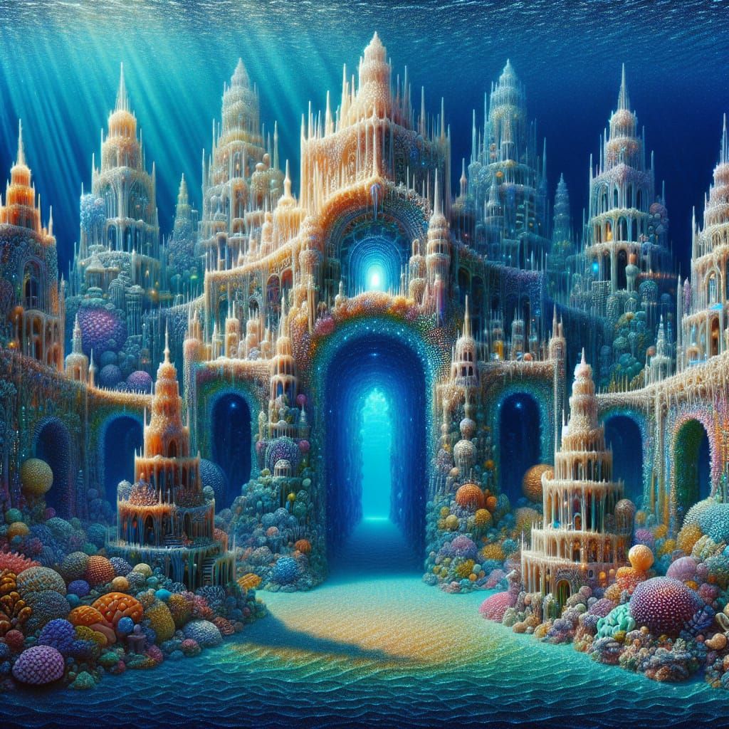 Opalescent Gates to an Underwater Kingdom