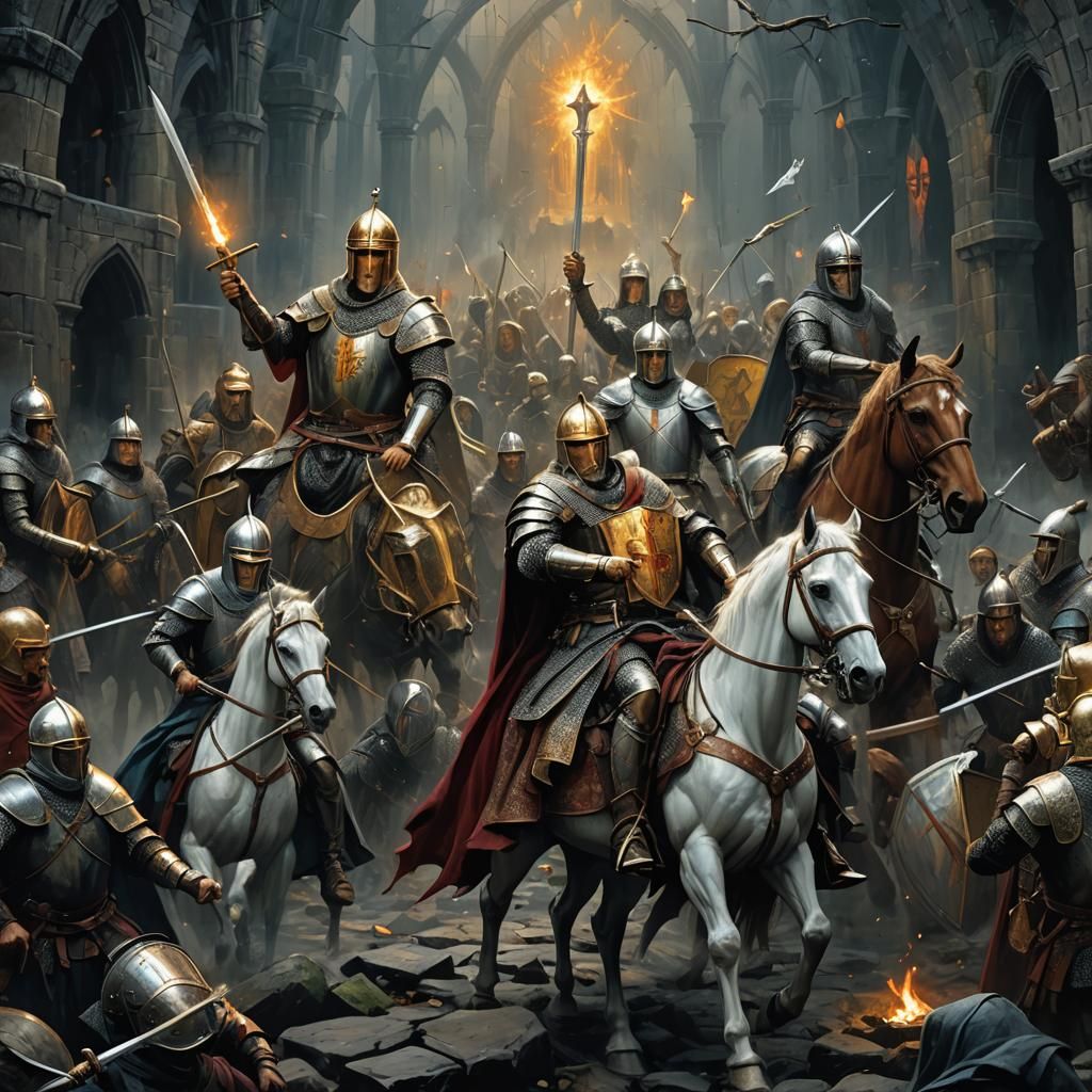King Arthur's Quest: Dark Fantasy Concept Art