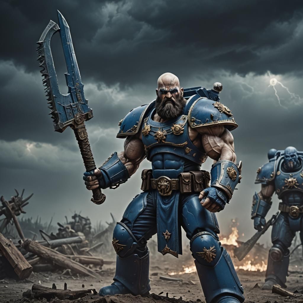 Warhammer 40K: Armor may decay, but duty to the Emperor stay...