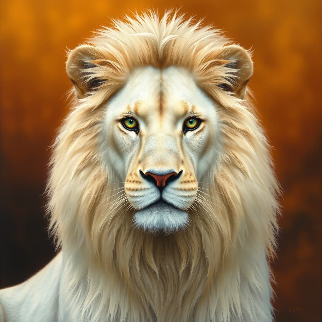 Regal Lioness in Golden Savannah