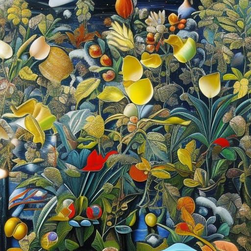 Abstract Art: Glass Baubles and Precious Gems