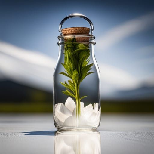 Goddesses Trapped in Glass Bottle