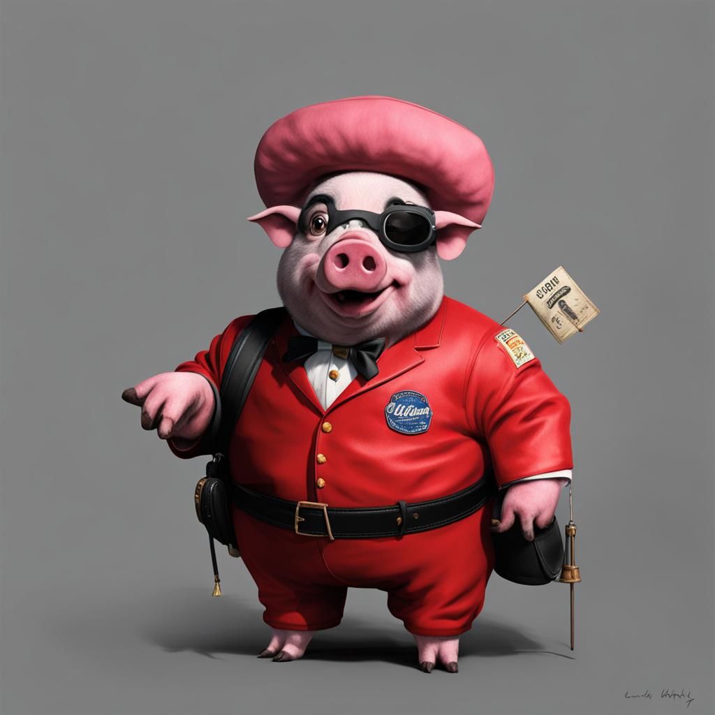 Spanky Ham the Pig