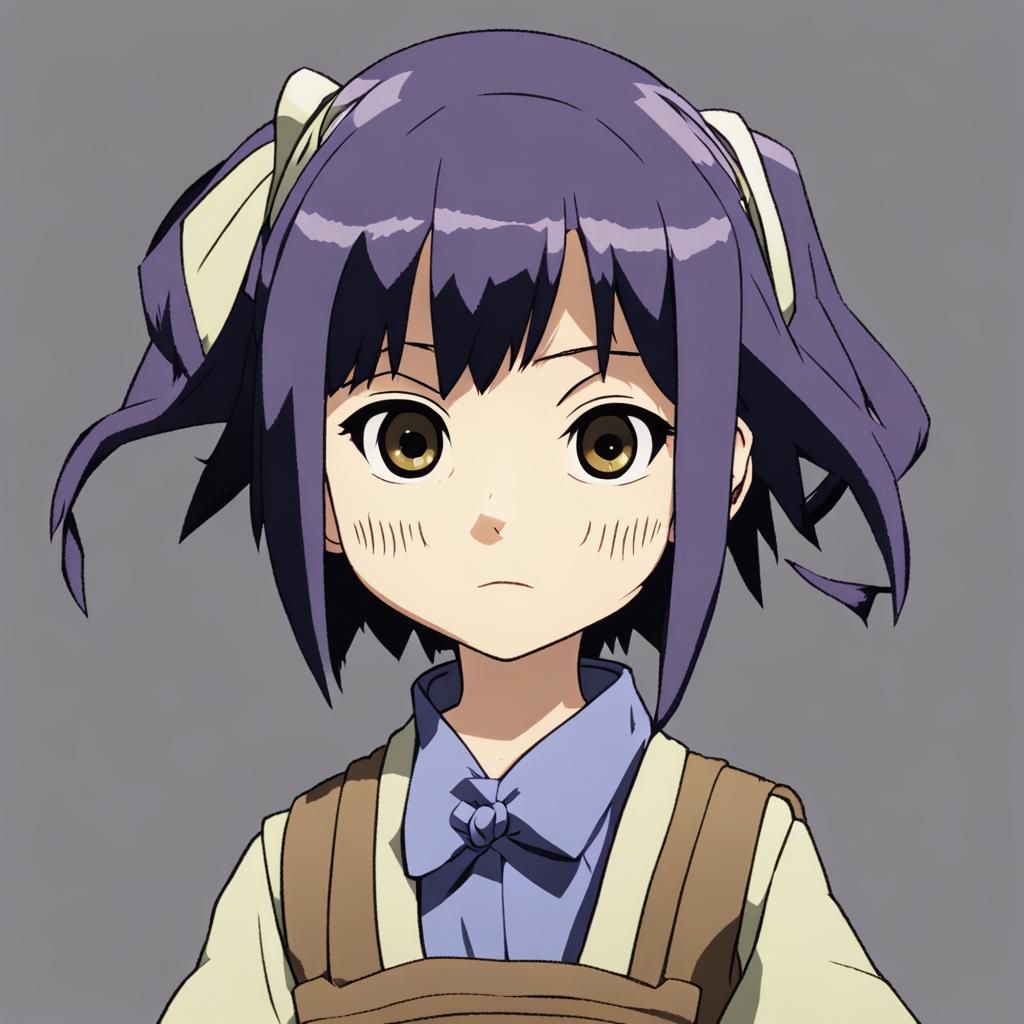 Anko in Pop Art Style Digital Illustration