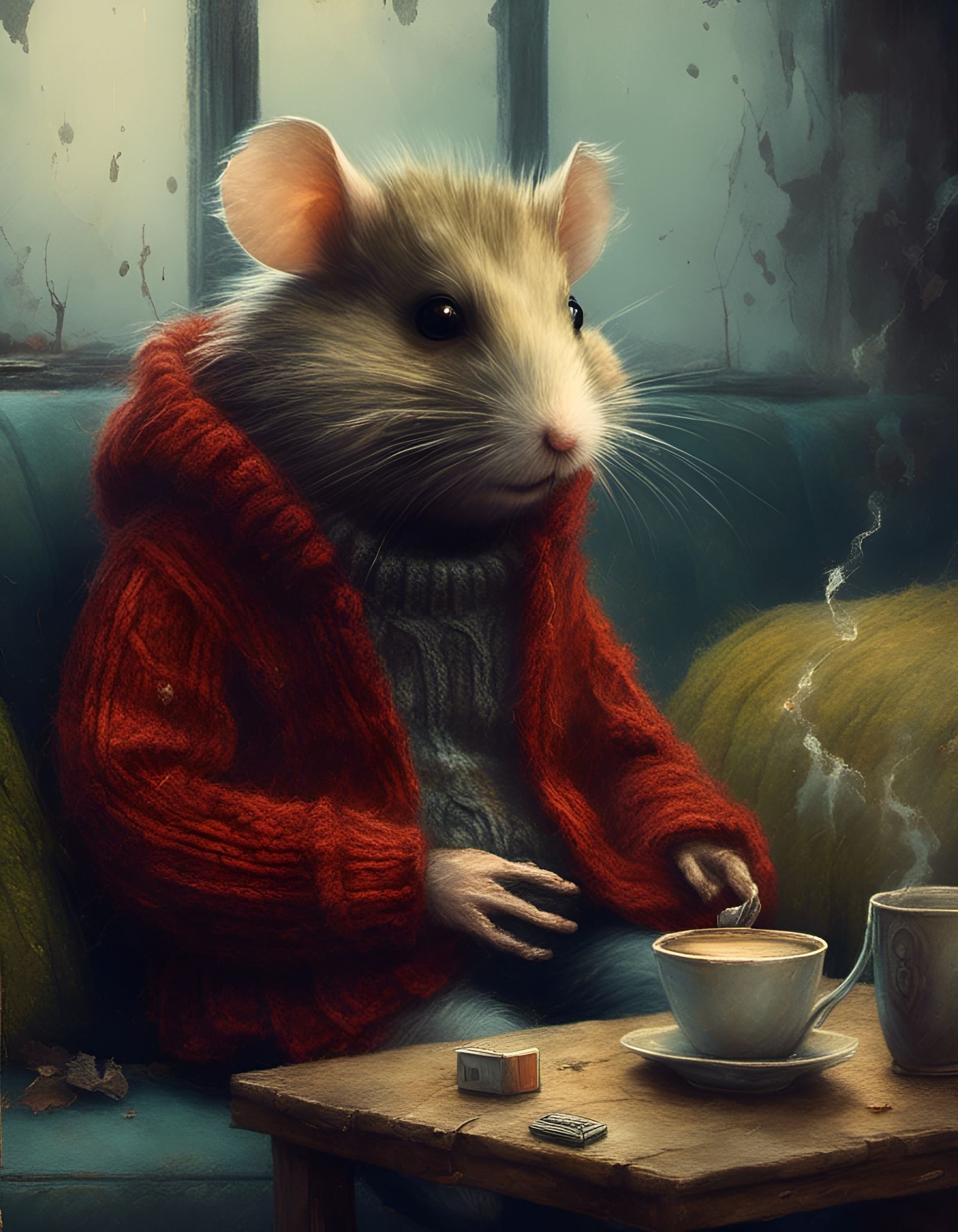 Coffee time. 🐹☕️