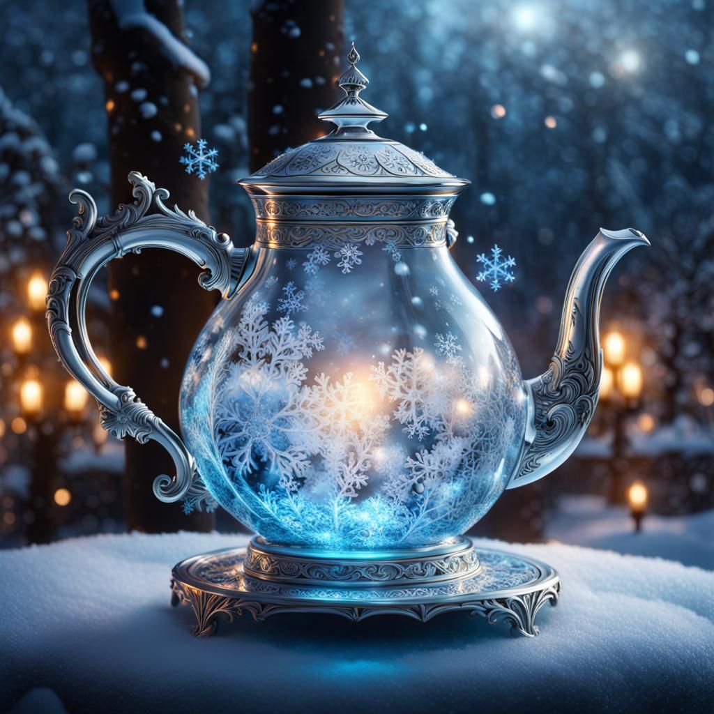Crystal Teapot: A Winter Wonderland Fantasy