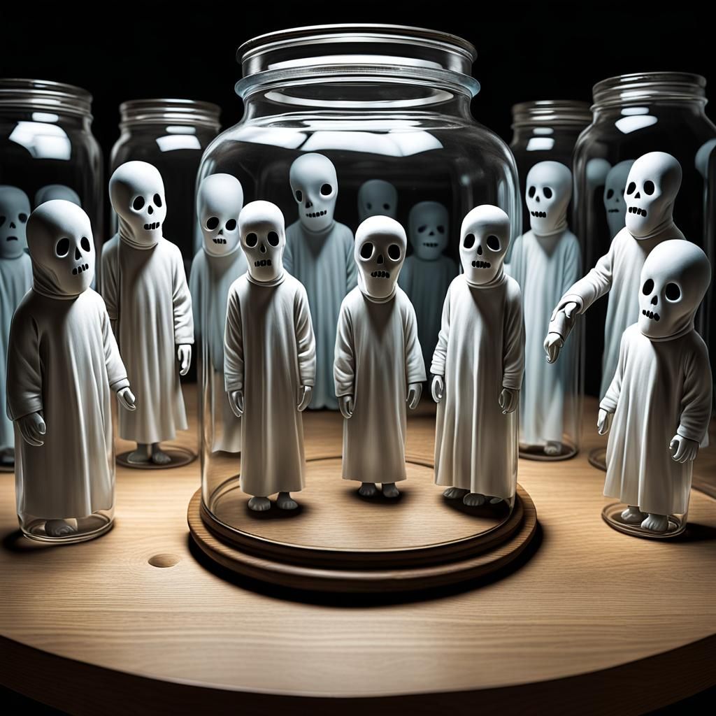 Dissociative Identity Disorder: Ghostly Figures in a Jar