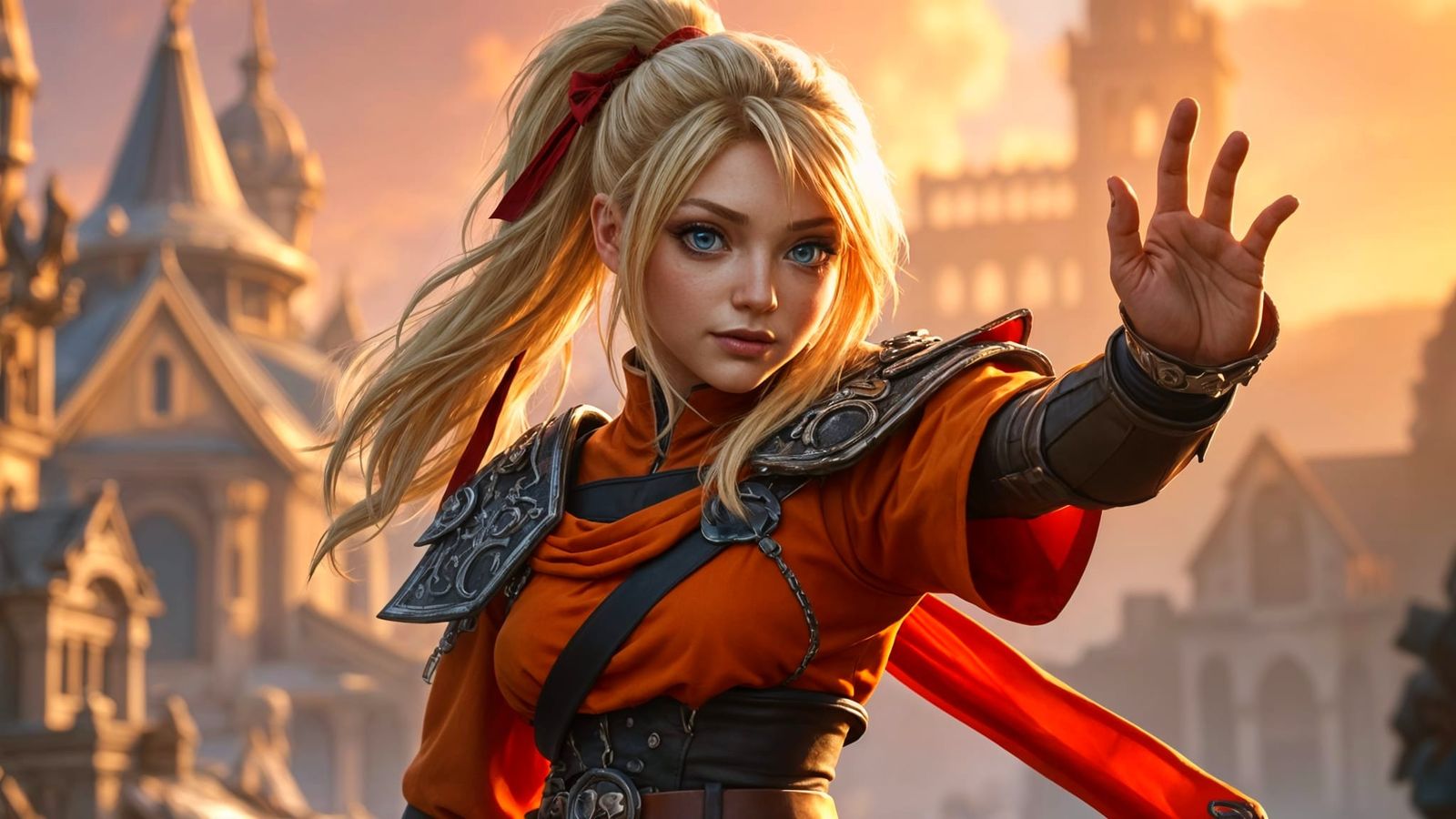 Quistis Trepe Reimagined as Detailed 3D Render