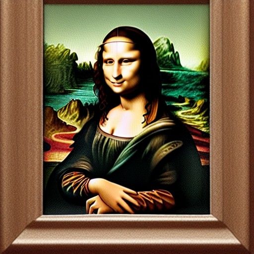Mona Lisa Portrait by Leonardo da Vinci