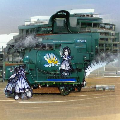 Detailed Locomotive Rendering