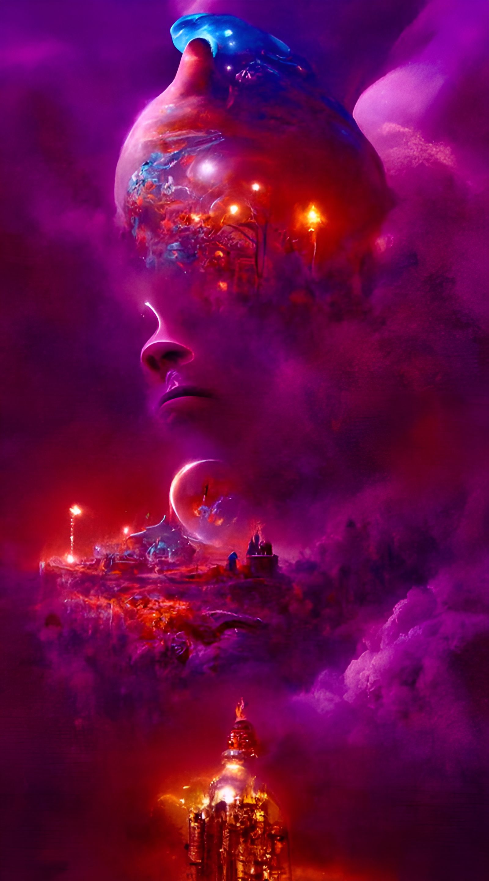 Cosmere Truthwatcher in Expressionist Digital Art