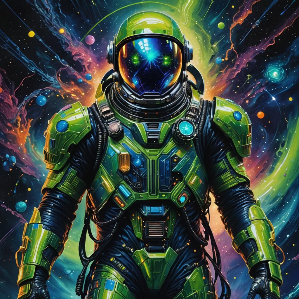 Jabuti in Space: Surreal Fantasy Concept Art