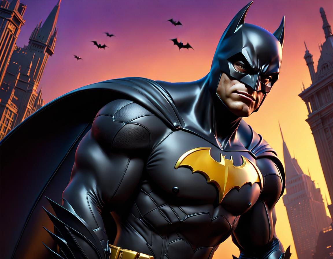 Nipples in the Batsuit