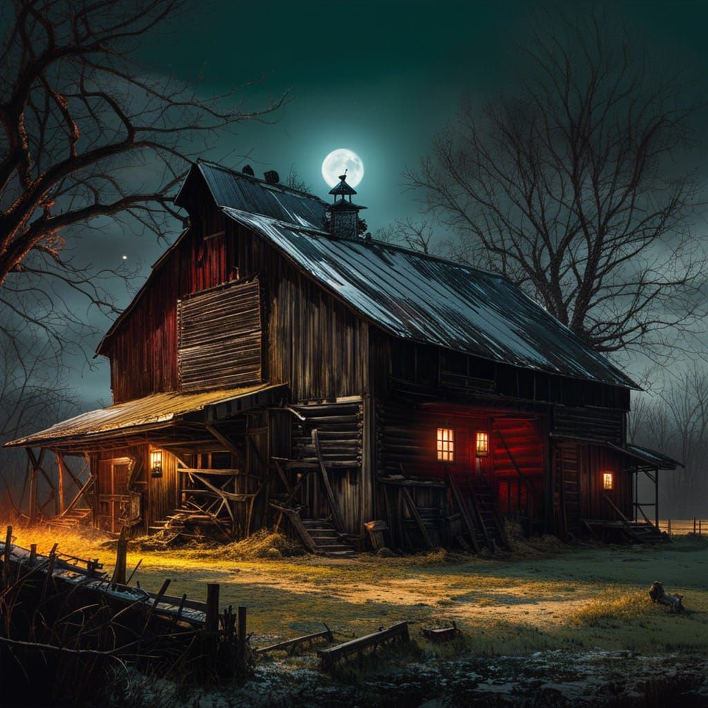 The Creepy Old Barn of Whispering Woods
