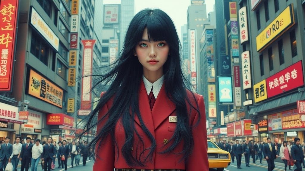 Ethereal Tokyo Goddess Radiates Otherworldly Energy