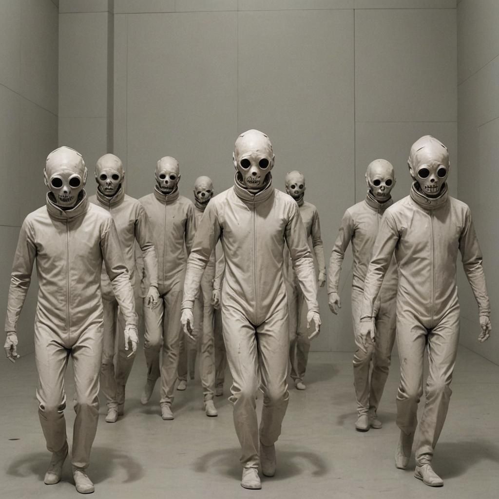 Otherworldly Entities Encounter Anomalous Art, Hyperdetailed...