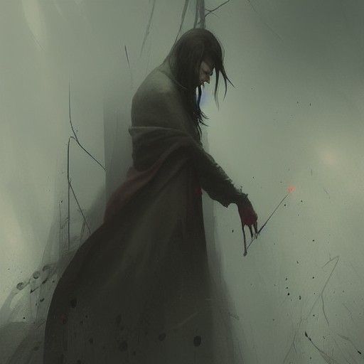 Sinister Grief Artwork in Fantasy Style