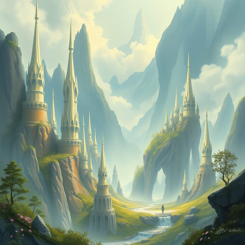 Elven Kingdom of Serenity and Wonder