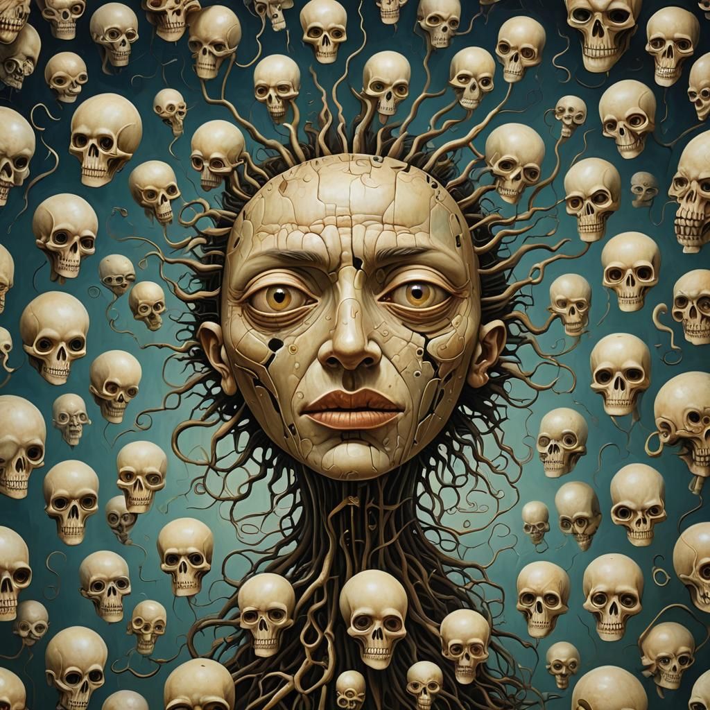 abstract painting madness