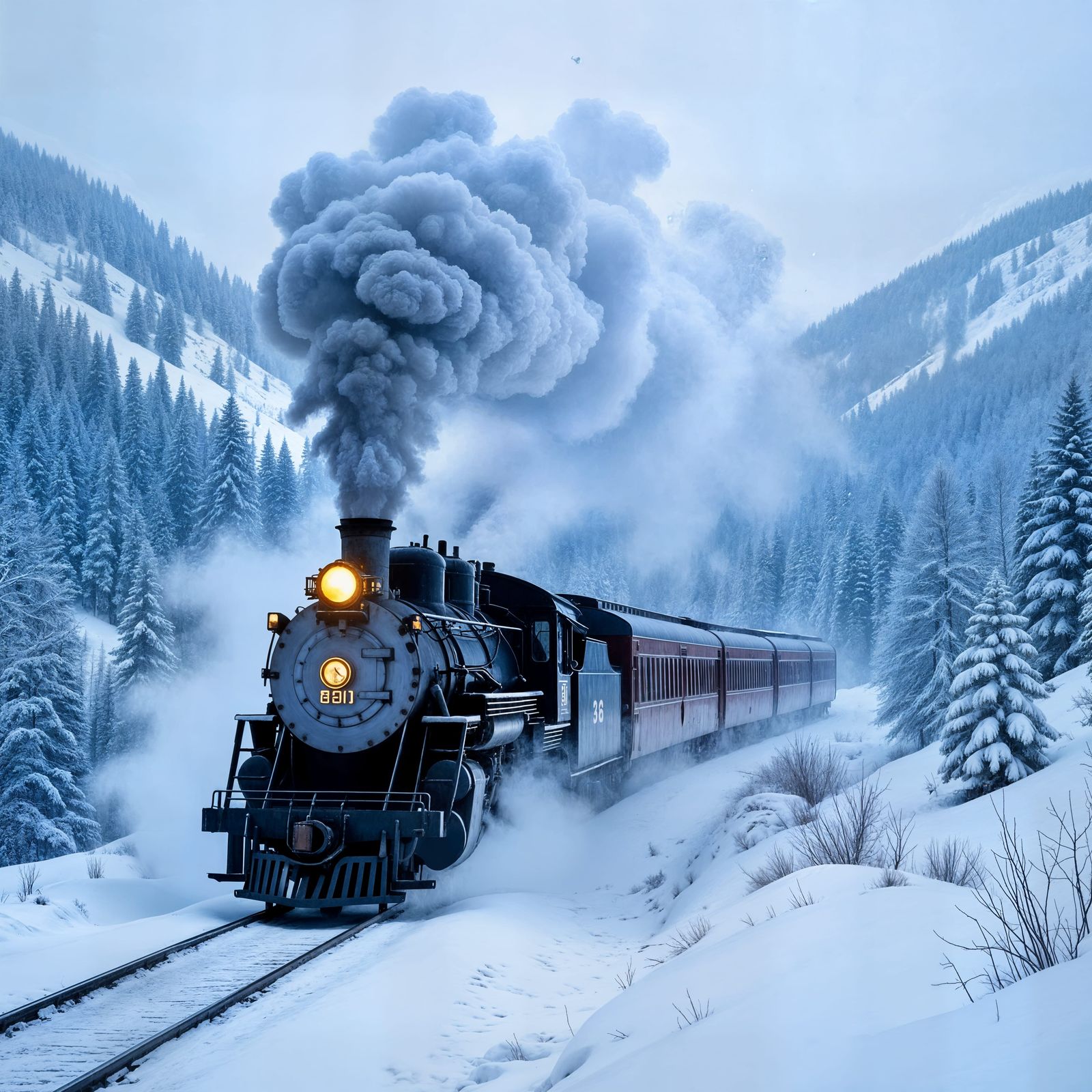 Winter Train
